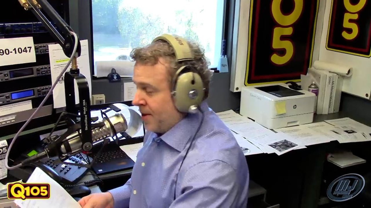 Why do the cops keep showing up to the Q105 studios?