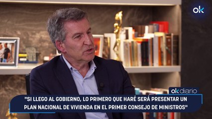 "Si llego al Gobierno, lo primero que haré será presentar un Plan Nacional de Vivienda en el primer Consejo de Ministros"