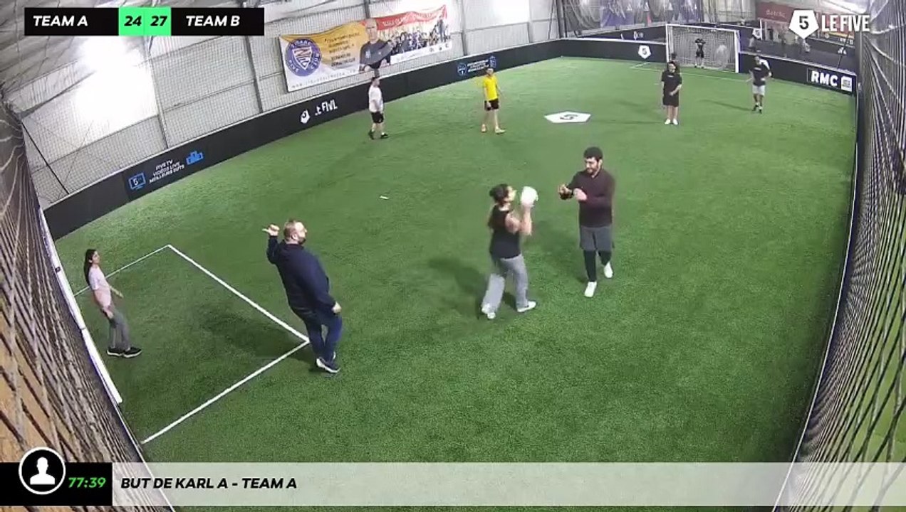 But de Karl A - Team A