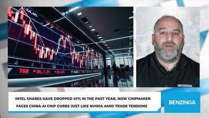 Intel Shares Have Dropped 47% In The Past Year, Now Chipmaker Faces China AI Chip Curbs Just Like Nvidia Amid Trade Tensions