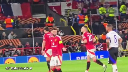 Manchester United vs Lyon 5-4 | Highlights & Goals | Europa League 2025