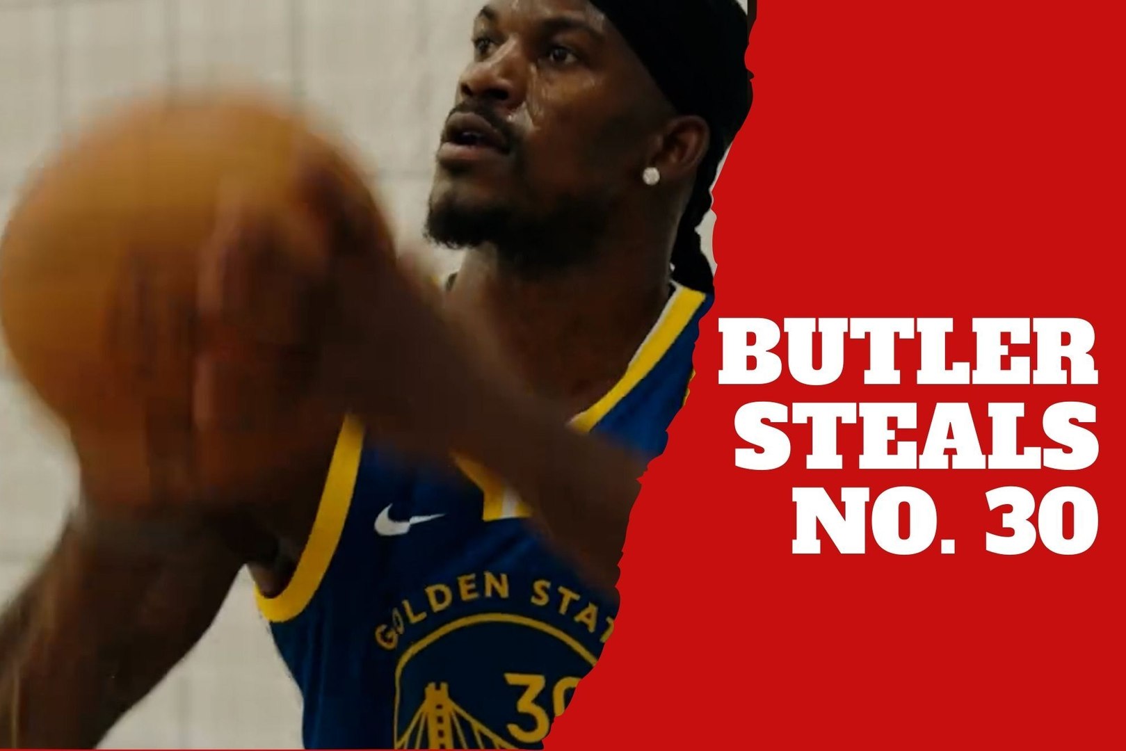 Jimmy Butler channels Stephen Curry after wearing Warriors jersey ...