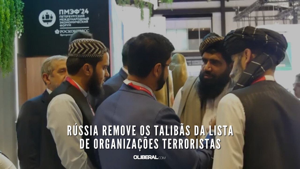 Rússia remove os talibãs da lista de organizações terroristas