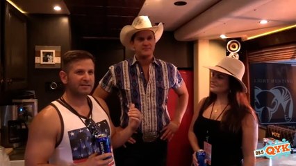 Marc & Melanie Drinking With Jon Pardi On His Tour Bus