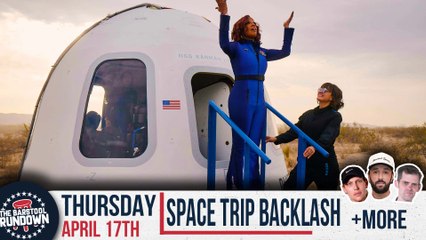 Gayle King Responds to Critics of Blue Origin Space Trip - Barstool Rundown - April 17th, 2025