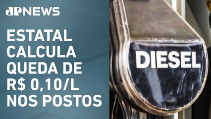 Petrobras reduz preço do diesel em R$ 0,12 por litro nas distribuidoras