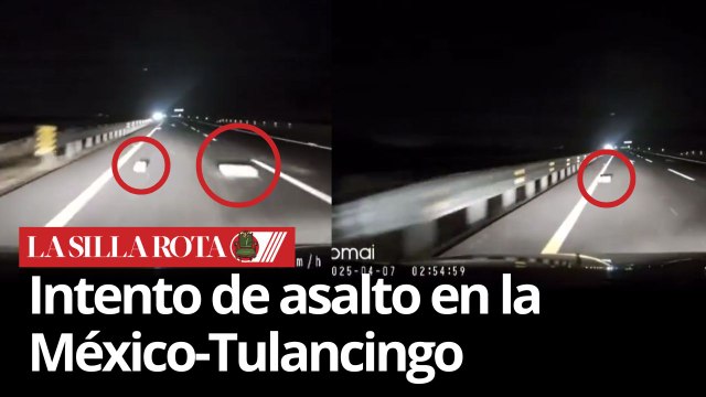 Denuncian intento de asalto con piedras en autopista México-Tulancingo
