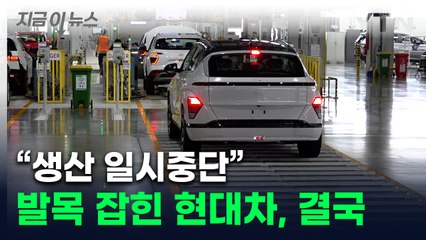관세에 보조금 폐지까지 '직격탄'...현대차, 결국 [굿모닝경제]  / YTN