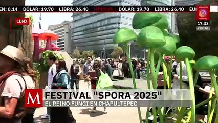 Clara Brugada inaugura el festival 'SPORA' en Chapultepec