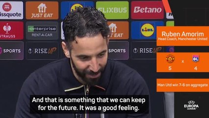 'Wins like this make everything worth it' - Amorim