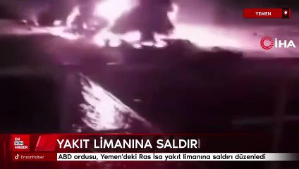 ABD'nin Yemen'in batısına saldırı düzenledi