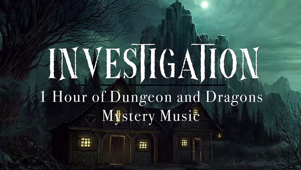 1 Hour of Dungeon and Dragons Mystery Music ｜ Investigation ｜ DnD Ambient Suspense Themes