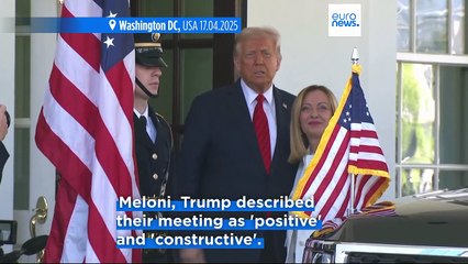 Meloni: Trump will come to Rome for possible meeting with EU representatives