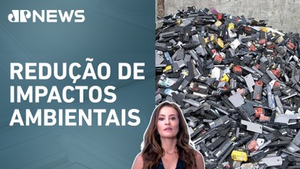 Nova técnica recupera quase 100% do lítio de baterias; Patrícia Costa analisa