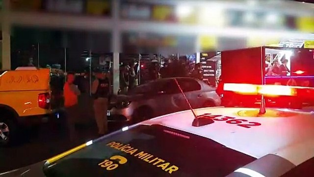 Correria policial: diversas viaturas são mobilizadas ao Riviera após assalto