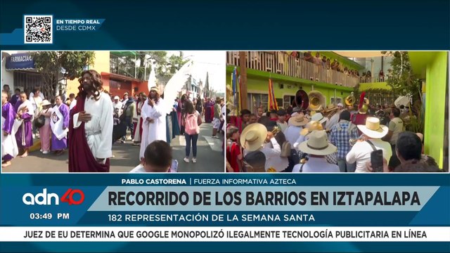 Pasión de Cristo: Así se vive el jueves Santo en Iztapalapa