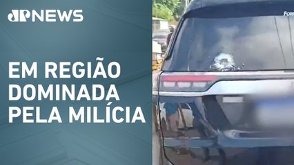 Carro de deputado federal é alvo de tiros no Rio de Janeiro