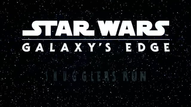 Star Wars Galaxy's Edge - Millennium Falcon : Smugglers Run