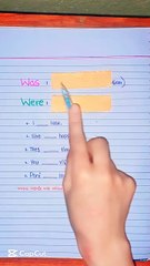 Was vs Were| English Tips and Tricks