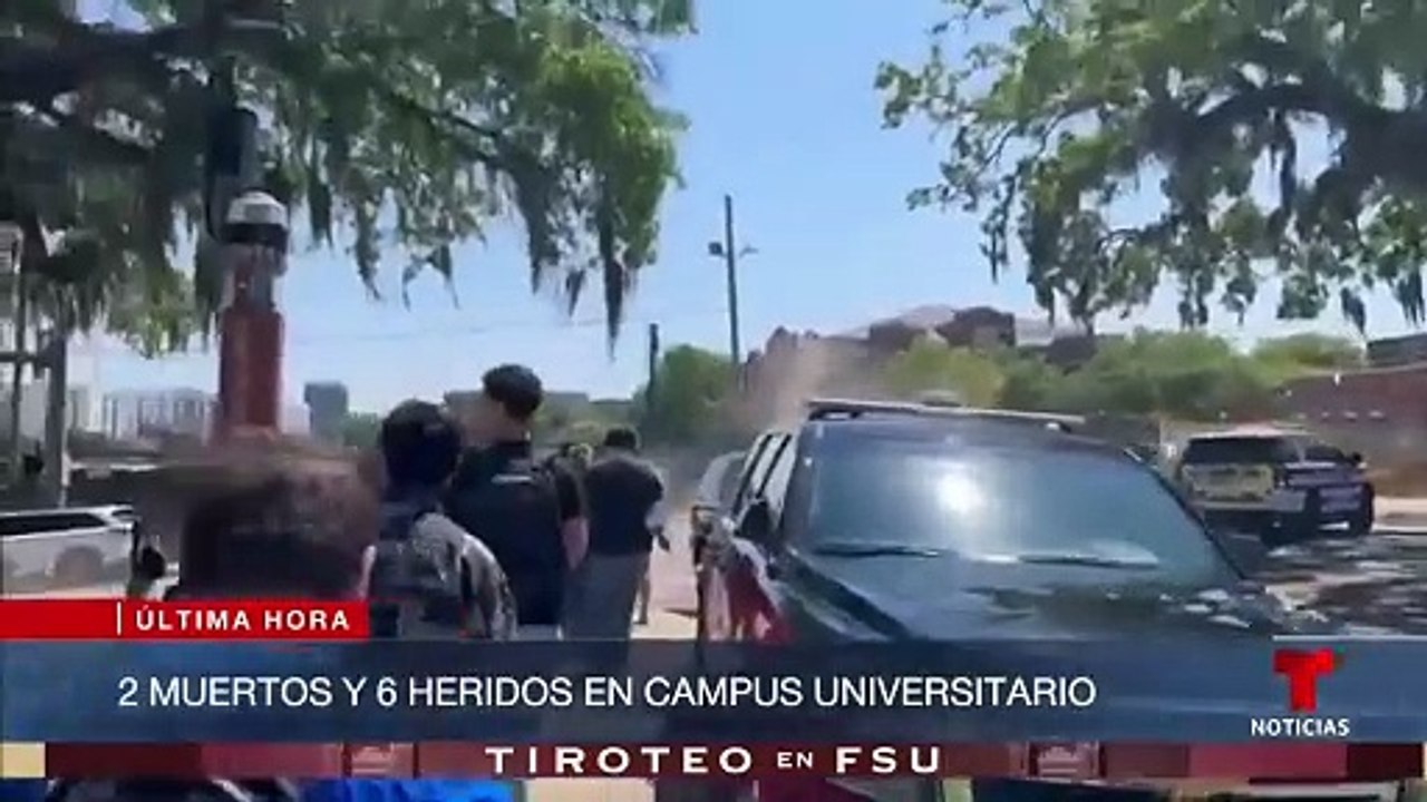 Otro tiroteo enluta a una universidad. El sospechoso es hijo de una policía - Noticias Telemundo