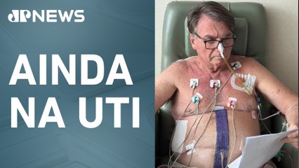 Bolsonaro tem boa evolução clínica e segue sem dores