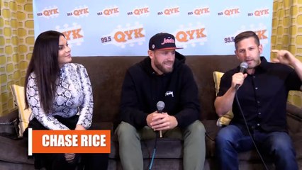 Chase Rice Backstage At Guitar Pull