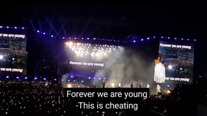 ARMY singing Young Forever as a Surprise for BTS - Unforgettable moments at Wembley Stadium 💜💜💜