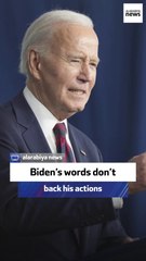 GOP commentator: Biden’s words don’t back his actions