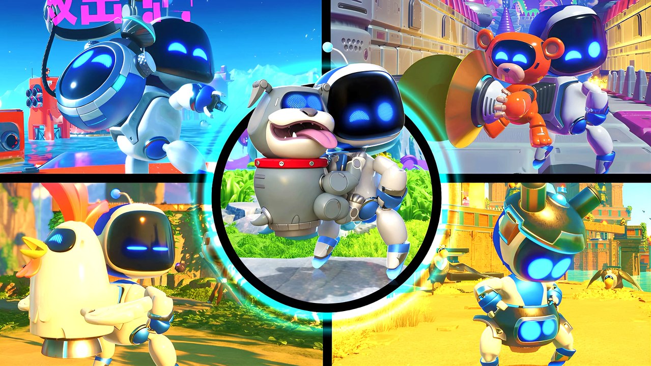 Astro Bot All DLC Vicious Void Full 100% Walkthrough (PS5)