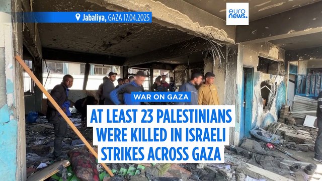 Close to two dozen Palestinians killed in Israeli strikes across Gaza