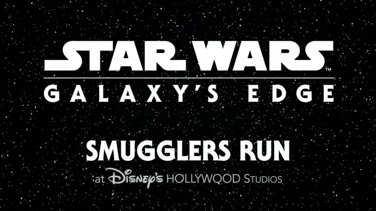 Star Wars Galaxy's Edge - Millennium Falcon : Smugglers Run