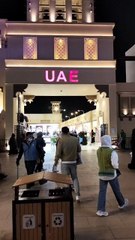 beautiful view of Global village in dubai