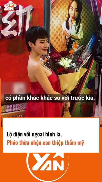 Pháo thừa nhận can thiệp thẩm mỹ