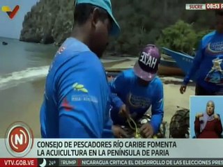 Conppa avanza en el fortalecimiento de la acuicultura en el estado Sucre