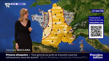 Des averses persistent dans l'Est et sur la Bretagne mais le soleil revient sur l'ensemble de l'Hexagone