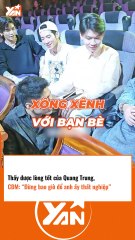 Lòng tốt của Quang Trung khiến CĐM kính nể