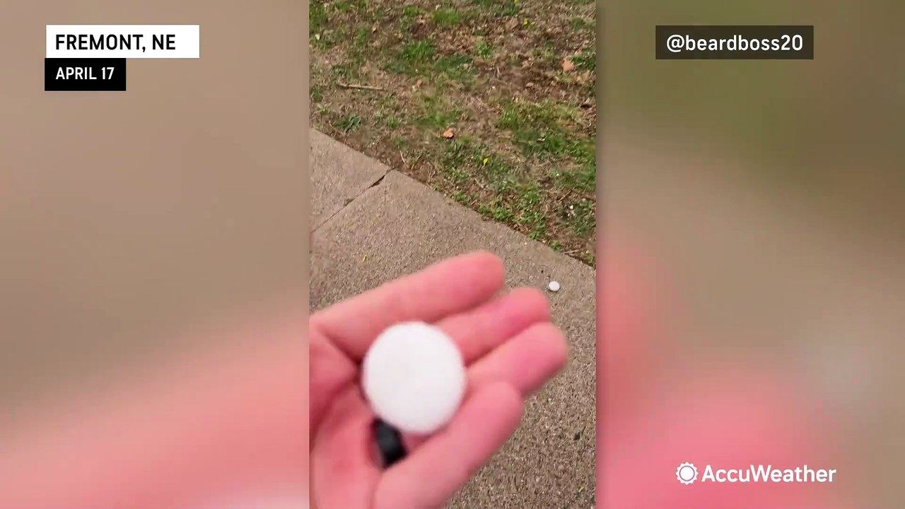 Severe storms unleash destructive hail and tornadoes in the Midwest