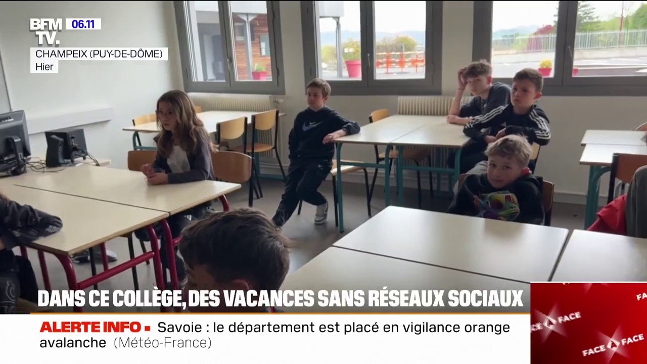Un collège a mis au défi ses élèves de 6ème de se passer complètement des réseaux sociaux