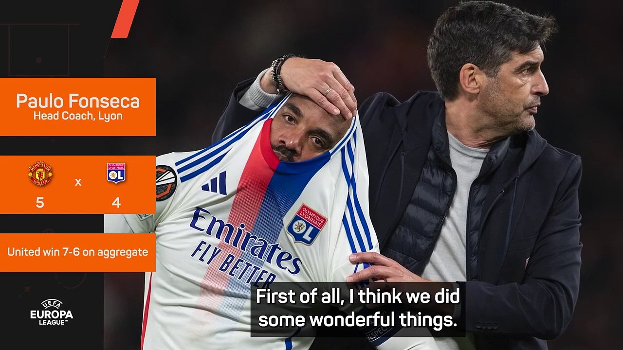 'Difficult to understand' Lyon capitulation - Fonseca