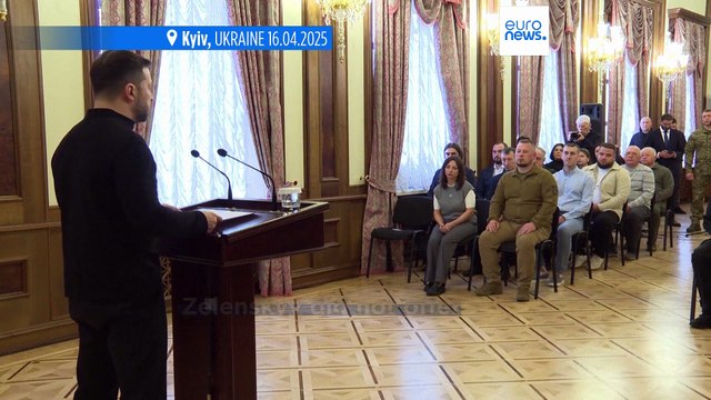 Zelenskyy says he has information that China is supplying weapons to Russia