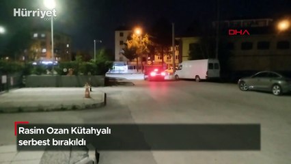 Rasim Ozan Kütahyalı serbest bırakıldı