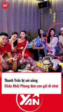 Thanh Trúc bị soi cùng Châu Khải Phong đưa con đi chơi