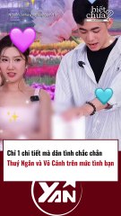 Chỉ một chi tiết mà CĐM nhìn ra Thuý Ngân và Võ Cảnh trên mức tình bạn