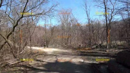 East Lower Don Valley Trail - Construction progress at end (double speed)_