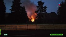 Controlan en su totalidad los 5 incendios activos en la zona serrana del del Tepozteco