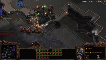 [SC2]No.0368--Great ZERG Player vs Medium-Level ZERG A.I, WIN[Camp-ing at Enemy Natural].CUT.01'50-11'11