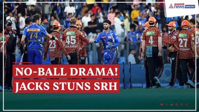 MI vs SRH 2025 Highlights: No-Ball Shock, Jacks’ Heroics & Pandya’s Power Finish!