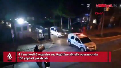 Bakan Yerlikaya duyurdu: 6 suç örgütü üyesi 158 şüpheli yakalandı