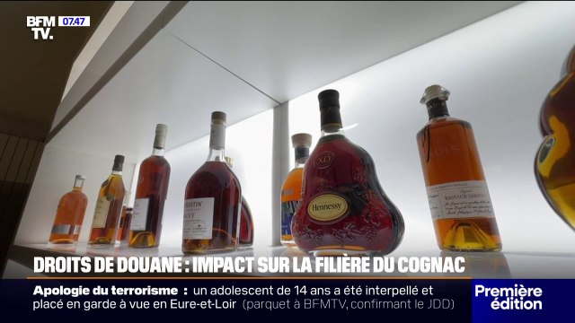 Menacée de droits de douane, la filière française du Cognac en sursis