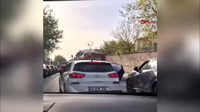 İstanbul trafiğinde ''cinayete teşebbüs'' saniye saniye kamerada!